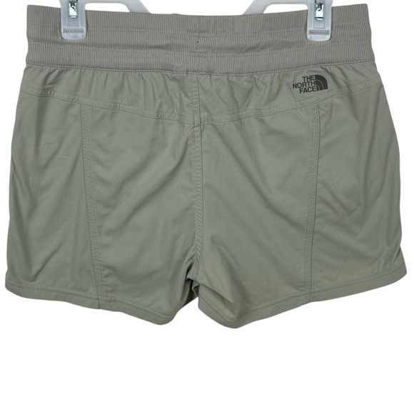 The North Face Women’s Khaki Stretch Nylon Drawstring Hiking Shorts – Size M - Picture 2 of 11